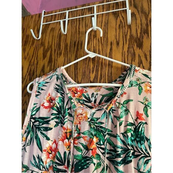 Ruff Hewn Floral Tank Top Woman’s Size PXL Multicolored - Picture 5 of 9
